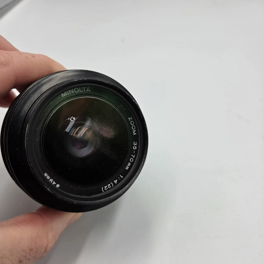 Minolta AF Zoom 35-70mm f/4 Lens Macro Sony A Mount+Kenko Skylight Filter Japan